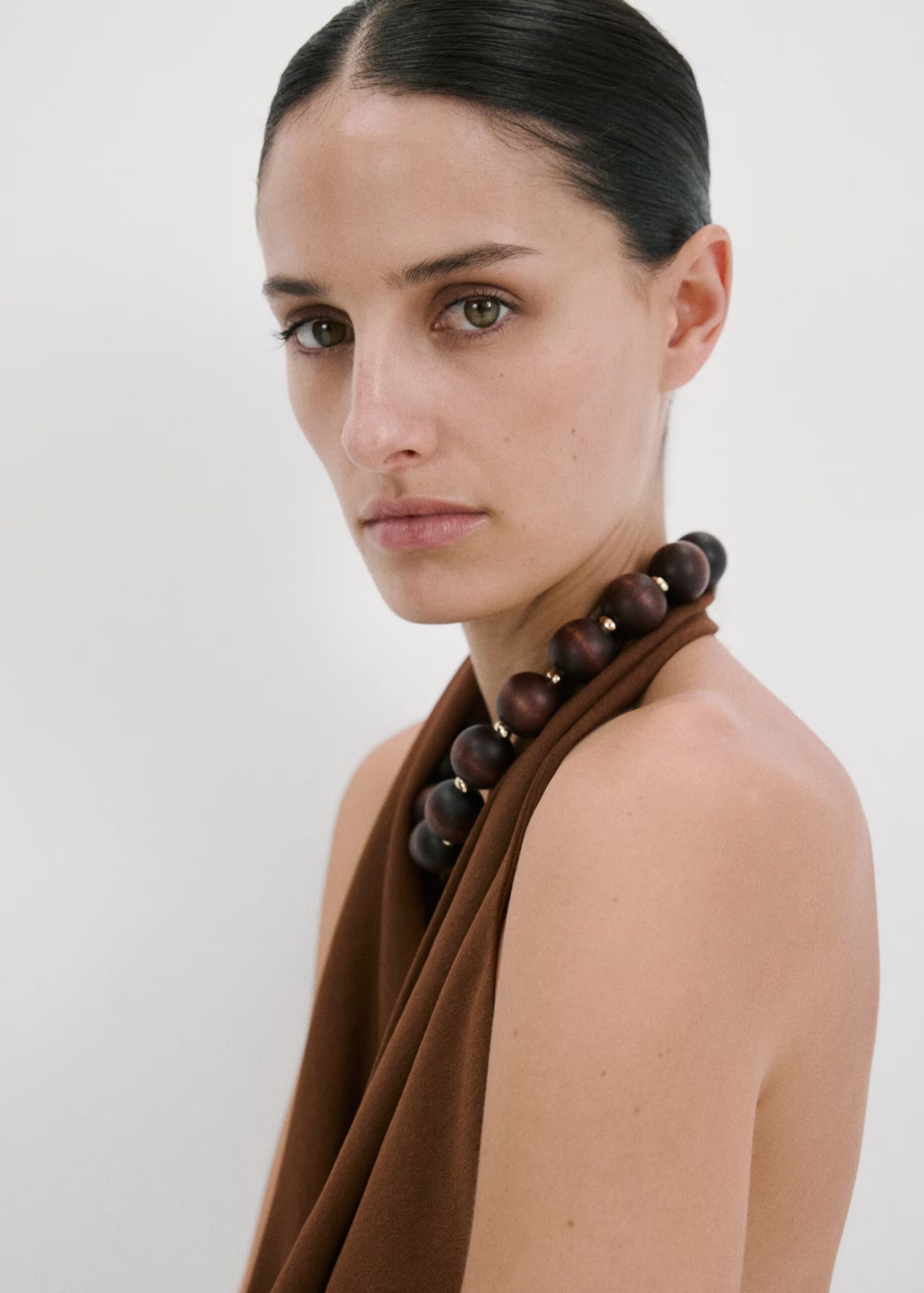 Wooden Ball Necklace